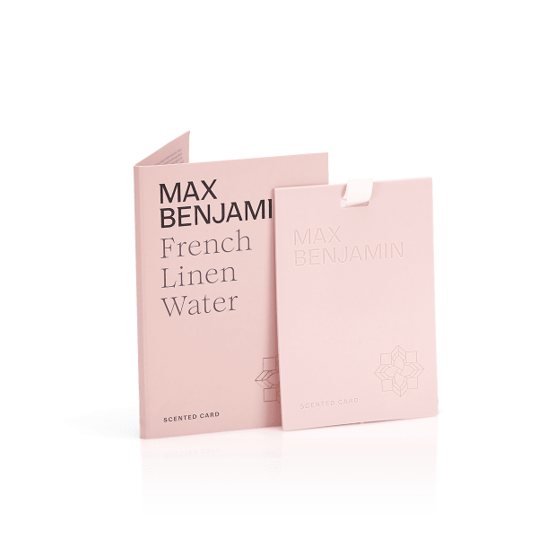 MAX BENJAMIN Duftkarte FRENCH LINEN WATER