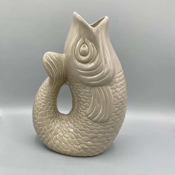 MONSIEUR CARAFON Fisch-Vase Sand